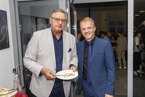 Dušan Mlakar in Rok Matek / Foto: Gledališče Koper/Tomaz Primožič