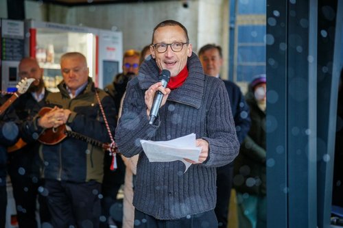 Nastop Marka Mandića / Foto: JSKD OI Črnomelj/Jani Pavlin