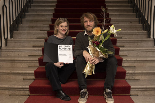 Žlahtne nagrade v roke SNG Nova Gorica in MGL / Foto: Katja Kodba/SLG Celje