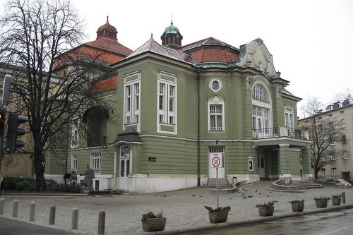 Stavba ljubljanske Drame / Foto: Wikipedia