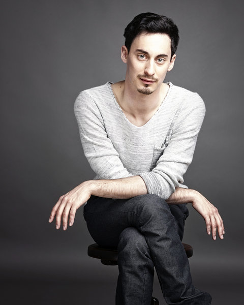 Žan Koprivnik, dramski igralec / Foto: Damjan Švarc