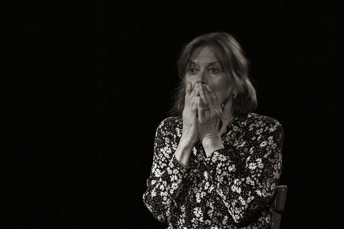 Marijana Brecelj kot Brunhilde Pomsel / Foto: Claudi Sovre