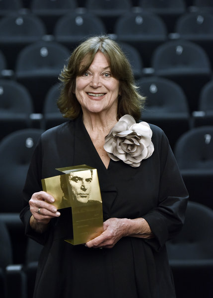 Marijana Brecelj, prejemnica nagarde bert / Foto: Peter Uhan