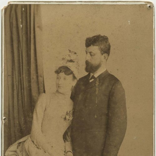 Ivan Tavčar in Franja Košenini